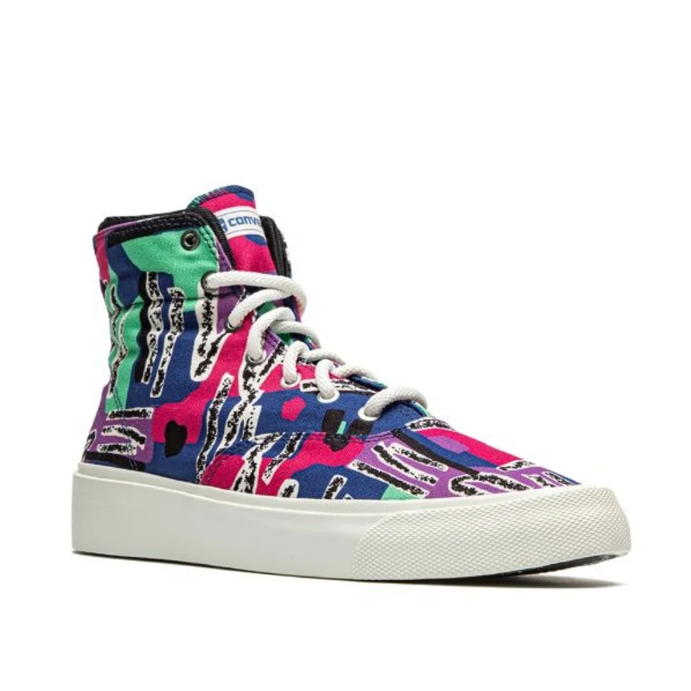 Converse x Fear of God Skipgrip 80s print high top trainers sneaker